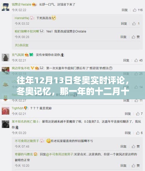 那一年的十二月十三日，冬奧記憶與雪上時(shí)光的溫暖回顧