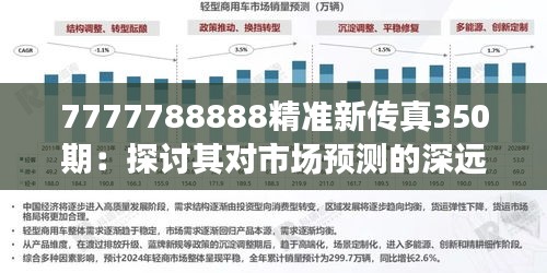 7777788888精準新傳真350期：探討其對市場預測的深遠影響