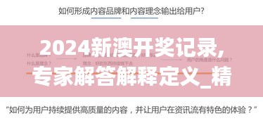 2024新澳開獎記錄,專家解答解釋定義_精簡版3.662