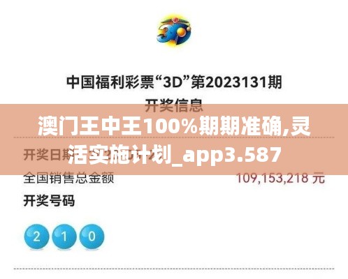 澳門(mén)王中王100%期期準(zhǔn)確,靈活實(shí)施計(jì)劃_app3.587