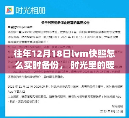 往年12月18日LVM快照實(shí)時(shí)備份指南，時(shí)光中的暖心快照與友情故事