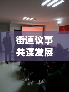 街道議事共謀發(fā)展，共建美好社區(qū)，攜手共創(chuàng)未來