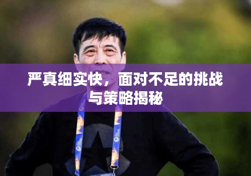嚴(yán)真細(xì)實快，面對不足的挑戰(zhàn)與策略揭秘