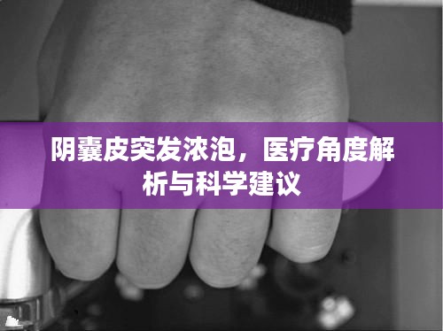 陰囊皮突發(fā)濃泡，醫(yī)療角度解析與科學(xué)建議