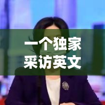一個(gè)獨(dú)家采訪英文，獨(dú)家專訪英語(yǔ)怎么說(shuō) 