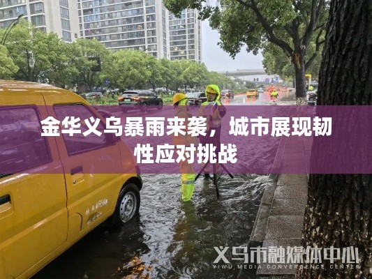 金華義烏暴雨來襲，城市展現(xiàn)韌性應(yīng)對(duì)挑戰(zhàn)