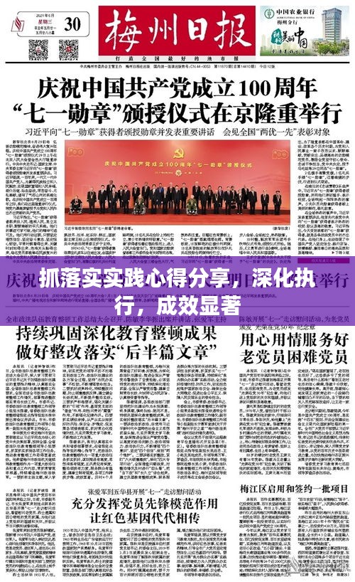 抓落實(shí)實(shí)踐心得分享，深化執(zhí)行，成效顯著