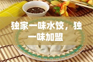 獨(dú)家一味水餃，獨(dú)一味加盟 