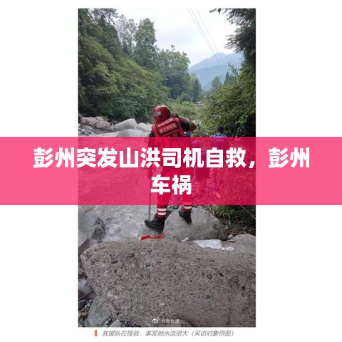 彭州突發(fā)山洪司機自救，彭州 車禍 