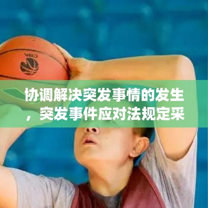 協(xié)調(diào)解決突發(fā)事情的發(fā)生，突發(fā)事件應(yīng)對(duì)法規(guī)定采用調(diào)解 