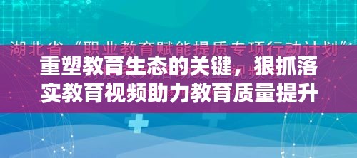 重塑教育生態(tài)的關(guān)鍵，狠抓落實教育視頻助力教育質(zhì)量提升