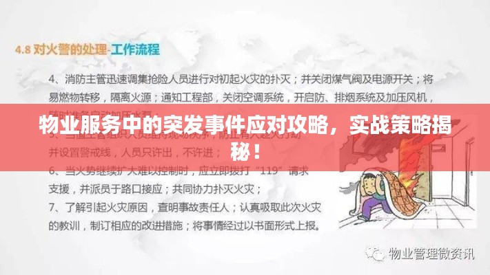 物業(yè)服務(wù)中的突發(fā)事件應(yīng)對(duì)攻略，實(shí)戰(zhàn)策略揭秘！