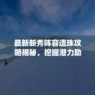 最新新秀陣容遺珠攻略揭秘，挖掘潛力助力團隊登頂榮耀之巔
