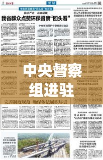 中央督察組進(jìn)駐丹東進(jìn)展更新，最新消息全面解讀