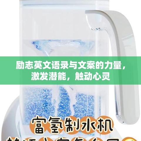 勵(lì)志英文語錄與文案的力量，激發(fā)潛能，觸動(dòng)心靈