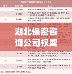 湖北保密咨詢公司權(quán)威排名榜單揭曉！
