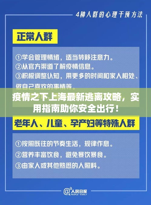 疫情之下上海最新逃離攻略，實用指南助你安全出行！