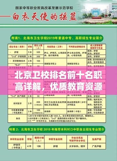 北京衛(wèi)校排名前十名職高詳解，優(yōu)質(zhì)教育資源的璀璨明珠
