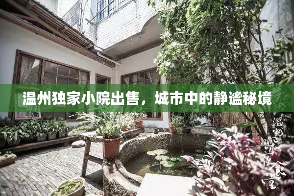 溫州獨家小院出售，城市中的靜謐秘境