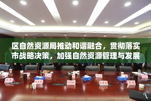 區(qū)自然資源局推動(dòng)和諧融合，貫徹落實(shí)市戰(zhàn)略決策，加強(qiáng)自然資源管理與發(fā)展