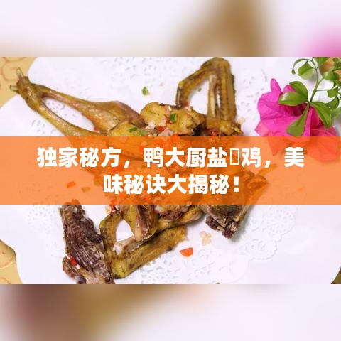獨家秘方，鴨大廚鹽焗雞，美味秘訣大揭秘！