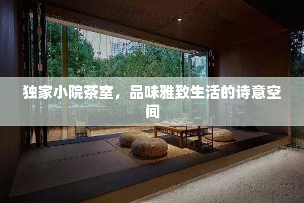 獨(dú)家小院茶室，品味雅致生活的詩意空間