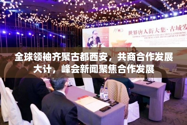 全球領(lǐng)袖齊聚古都西安，共商合作發(fā)展大計，峰會新聞聚焦合作發(fā)展