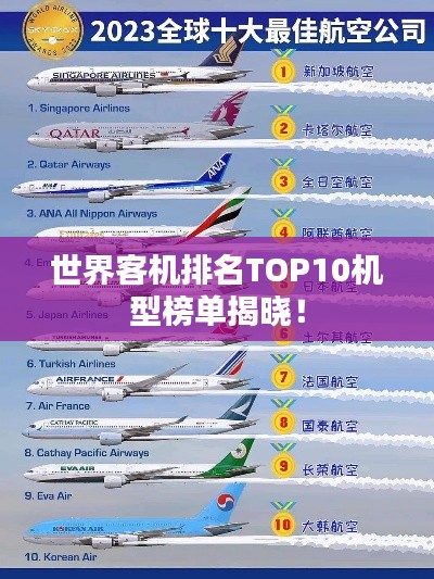 世界客機排名TOP10機型榜單揭曉！