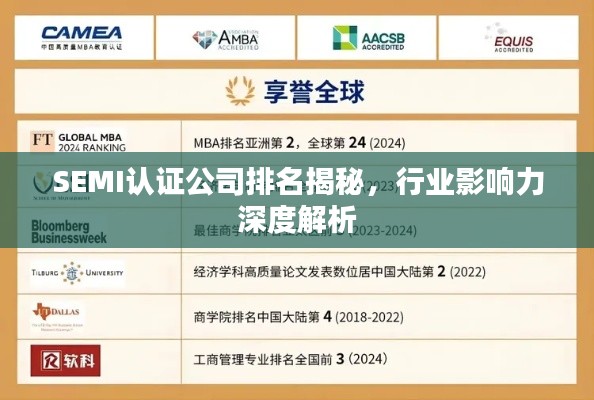 SEMI認證公司排名揭秘，行業(yè)影響力深度解析